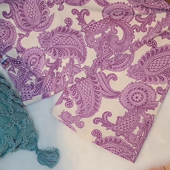 NWT Urban Outfitters Womens Paisley Pants - Picture 2 of 7